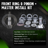 Jeep Wrangler JK Non-Rubicon 4.10-5.38 Ratio Timken Bearing Gear Package Revolution Gear
