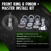 Jeep Wrangler JK Non-Rubicon 4.10-5.38 Ratio Koyo Bearing Gear Package Revolution Gear