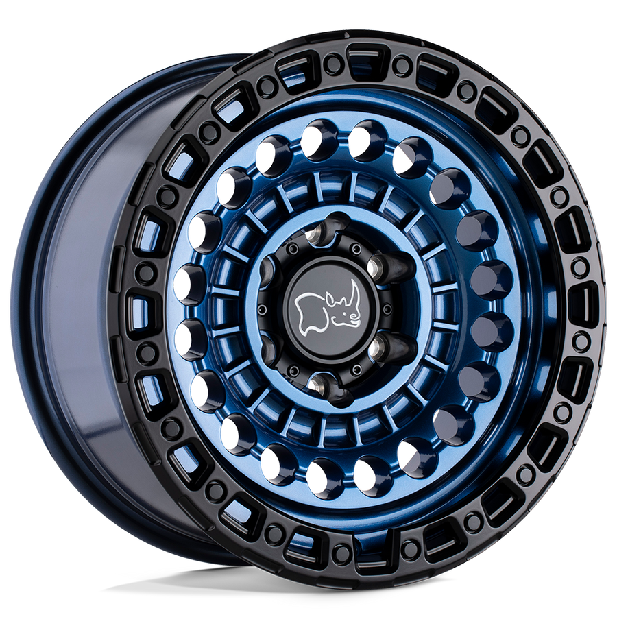 Black Rhino Sentinel Cobalt Blue W/ Black Ring Wheel