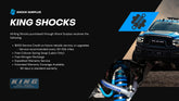 2.5 Performance Series Shocks Set for 2003-2009 Lexus GX470 4WD for Lexus GX470