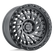 Black Rhino Shredder Matte Gunmetal W/ Black Ring Wheel