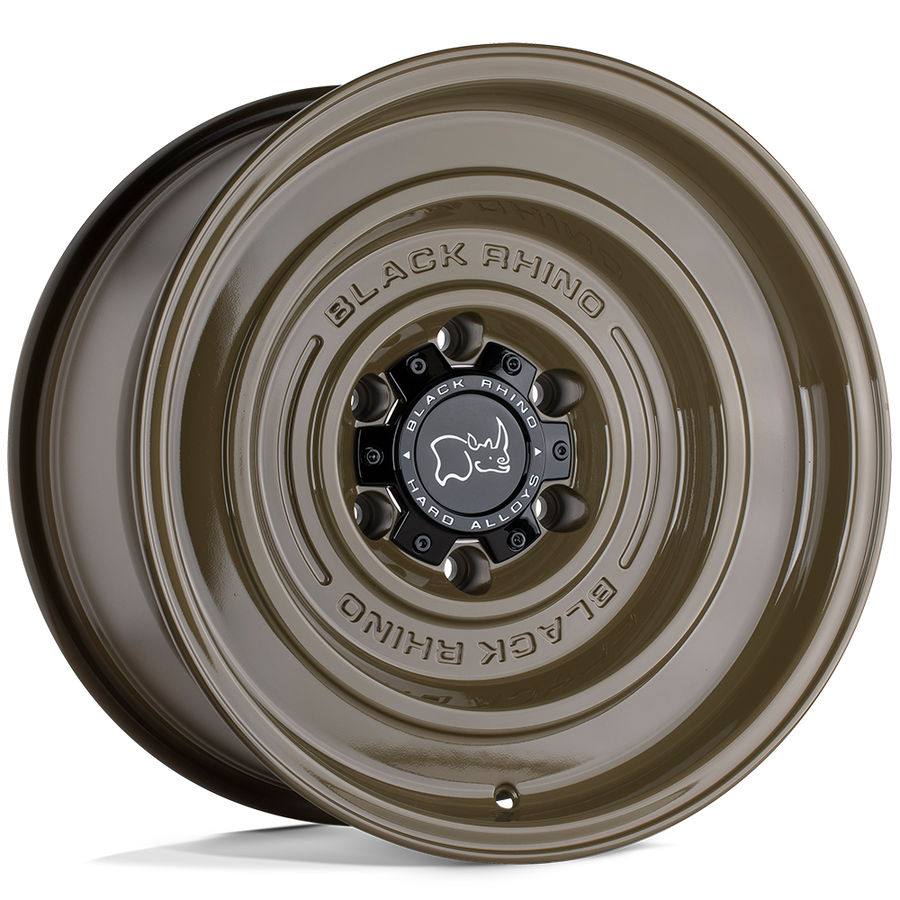 Black Rhino Solid Gloss Alligator Green Wheel