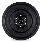 Black Rhino Solid Matte Black Wheel