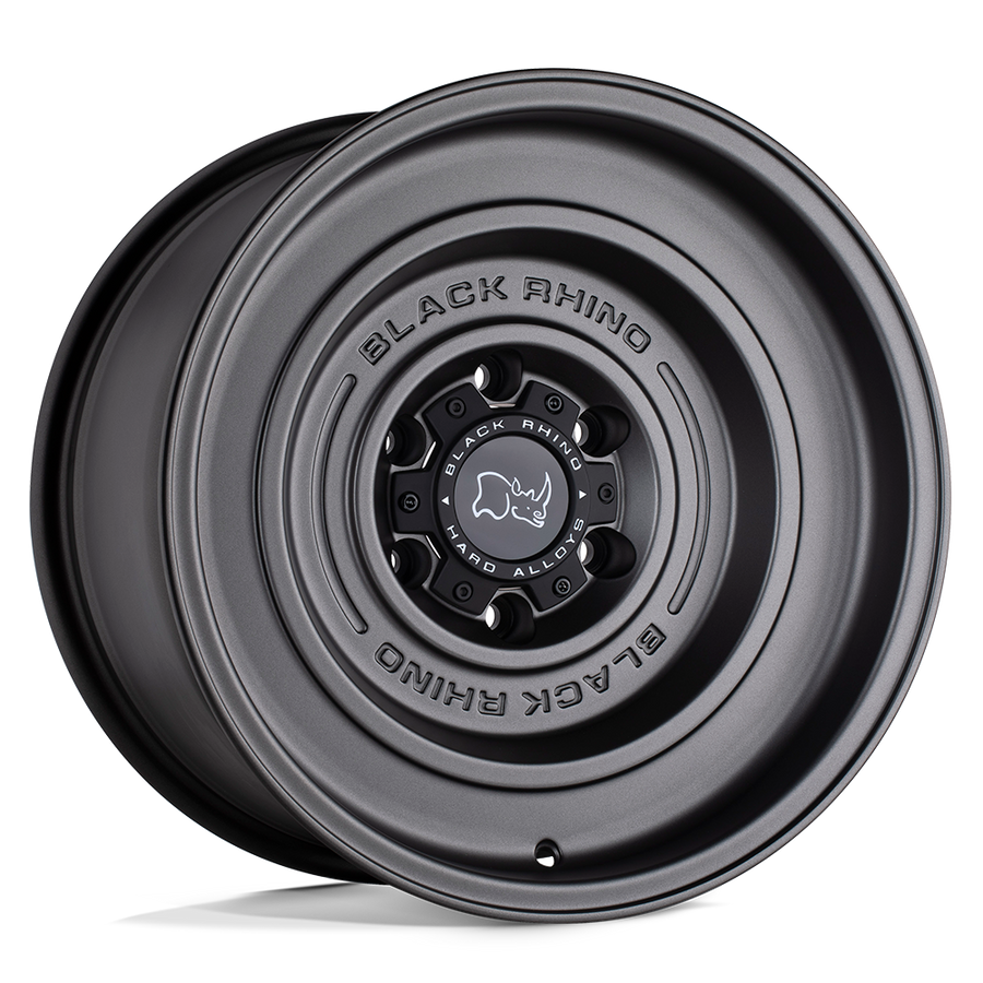 Black Rhino Solid Matte Gun Black Wheel