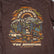 Tru Adventure Tee in Espresso, back print detail