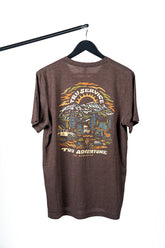 Tru Adventure Tee in Espresso on hanger