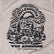 Tru Adventure Tee in Stone, back print detail