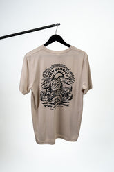 Tru Adventure Tee in Stone on hanger