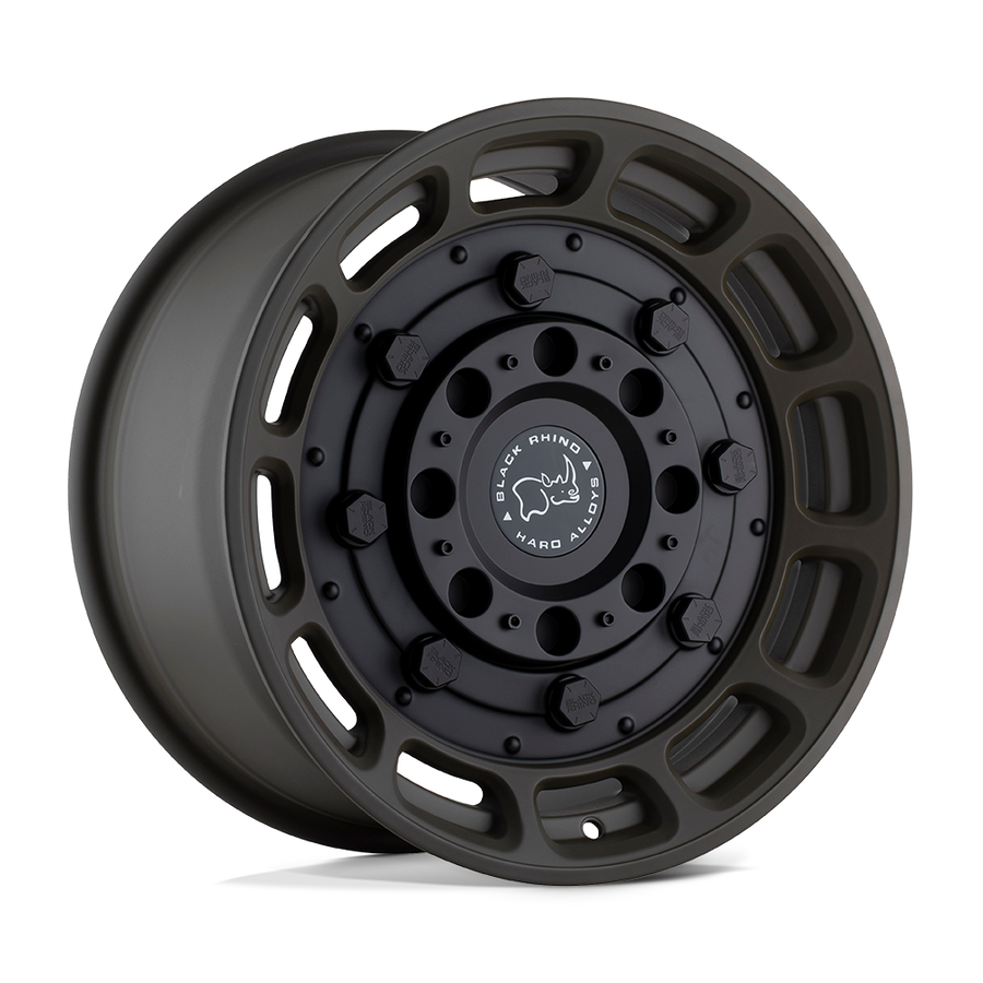 Black Rhino Warthog Matte Od Green W/ Black Center Wheel