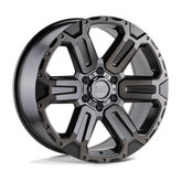 Black Rhino Wanaka M-gunmetal W/ Brushed Face Wheel