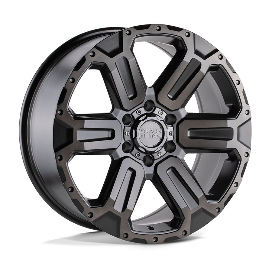 Black Rhino Wanaka M-gunmetal W/ Brushed Face Wheel