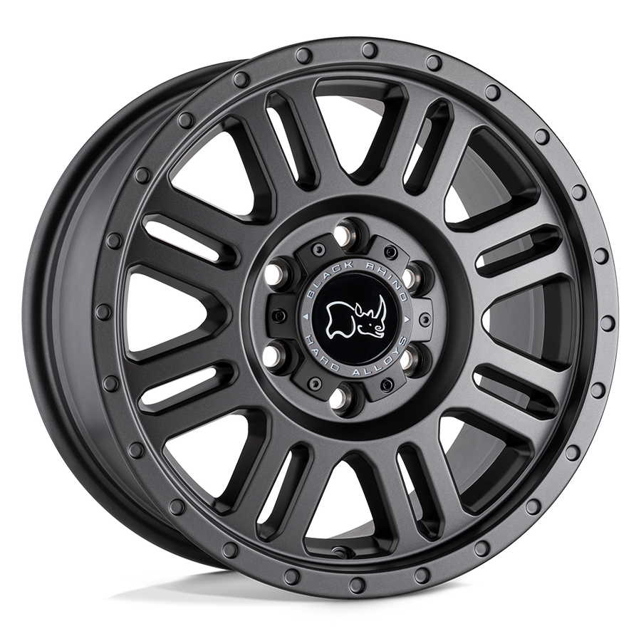 Black Rhino Yellowstone Matte Gunmetal Wheel