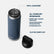 YETI Rambler water bottle features: 100 percent leakproof Chug Cap, double-wall vacuum insulated, 18/8 stainless steel, dishwasher safe